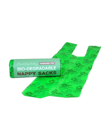 Beaming Baby, Bio Degradeable Nappy Sacks Rolls (60 sacks)